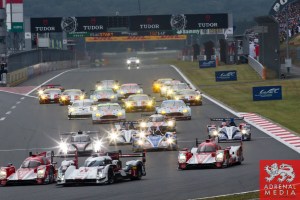 Start of the race at Fuji Speedway - Shizuoka Prefecture - Japan
