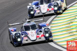 Alexander Wurz (AUT) / Stephane Sarrazin (FRA) / Mike Conway (GBR) / Car #7 LMP1 Toyota Racing (JPN) Toyota TS 040 - Hybrid - 6 Hours of Sao Paulo at Interlagos Circuit - Sao Paulo - Brazil
