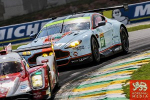 Darren Turner (GBR) / Stefan Mucke (DEU) / Car #97 LMGTE PRO Aston Martin Racing (GBR) Aston Martin Vantage V8 - 6 Hours of Sao Paulo at Interlagos Circuit - Sao Paulo - Brazil