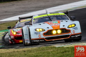 Darren Turner (GBR) / Stefan Mucke (DEU) / Car #97 LMGTE PRO Aston Martin Racing (GBR) Aston Martin Vantage V8 - 6 Hours of Sao Paulo at Interlagos Circuit - Sao Paulo - Brazil