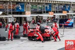 Stephen Wyatt (AUS) / Michele Rugolo (ITA) / Andrea Bertolini (ITA) / Car #81 LMGTE AM AF Corse (ITA) Ferrari F458 Italia - 6 Hours of Sao Paulo at Interlagos Circuit - Sao Paulo - Brazil