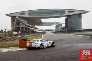 Darren Turner (FRA) / Stefan Mucke (DEU) / drivers of car #97 LMGTE PRO Aston Martin Racing (GBR) Aston Martin Vantage V8 Free Practice 1 - 6 Hours of Shanghai at Shanghai International Circuit - Shanghai - China