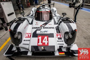 Romain Dumas (FRA) / Neel Jani (CHE) / Marc Lieb (DEU) / Car #14 LMP1 Porsche Team (DEU) Porsche 919 Hybrid pole Qualifying - LMP1 & LMP2 - 6 Hours of Shanghai at Shanghai International Circuit - Shanghai - China