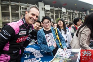Mark Patterson (USA) and caricature Autograph Session - 6 Hours of Shanghai at Shanghai International Circuit - Shanghai - China