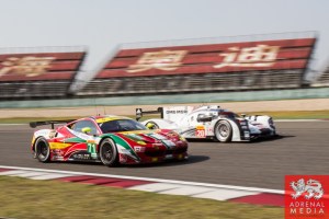 Davide Rigon (ITA) / James Calado (GBR) / Car #71 LMGTE PRO AF Corse (ITA) Ferrari F458 Italia Race - 6 Hours of Shanghai at Shanghai International Circuit - Shanghai - China