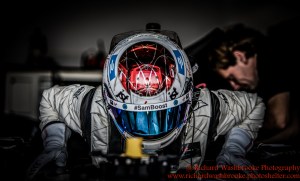 2 Sam Bird (GBR) DS Virgin Racing Formula E Team FormulaE Test Day Donnington Park 10th August 2015 Photo: - Richard Washbrooke Photography