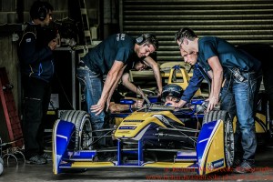 8 Nicolas Prost (FRA) Renault e.Dams FormulaE Test Day Donnington Park 10th August 2015 Photo: - Richard Washbrooke Photography