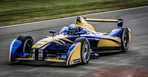 8 Nicolas Prost (FRA) Renault e.Dams FormulaE Test Day Donnington Park 10th August 2015 Photo: - Richard Washbrooke Photography