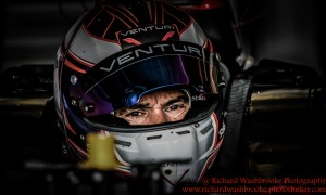 30 Sebastien Sarrazin (FRA) Venturi Formula E Team FormulaE Test Day Donington Park 11th August 2015 Photo: - Richard Washbrooke Photography