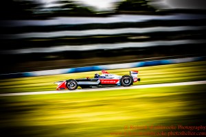 23 Nick Heidfeld (DEU) Mahindra Racing Formula E team FormulaE Test Day Donington Park 11th August 2015 Photo: - Richard Washbrooke Photography