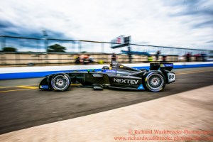 88 Oliver Turvey (GBR) NEXTEV TCR Formula E Team Formula E Test Day Donington 17th August 2015 Raw Photo: - Richard Washbrooke Photography