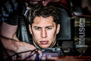 6 Loic Duval (FRA) Dragon Racing Formula E - Donington Test 24th August 2015 Photo: - Richard Washbrooke Photography