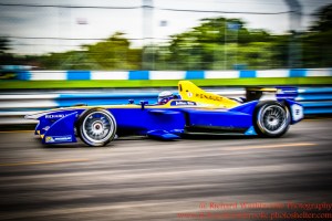8 Nicolas Prost (FRA) Renault e.Dams Formula E - Donington Test 24th August 2015 Photo: - Richard Washbrooke Photography