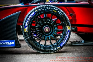 6 Loic Duval Dragon Racing Formula E - Donington Test 24th August 2015 Photo: - Richard Washbrooke Photography