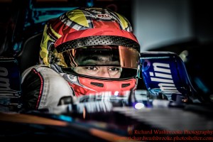 27 Robin Frijns (NED) Andretti Racing Formula E - Donington Test 25th August 2015 Photo: - Richard Washbrooke Photography