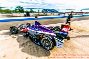 Jean Eric Vergne (FRA) DS Virgin Racing Formula E - Donington Test 25th August 2015 Photo: - Richard Washbrooke Photography
