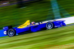 9 Sebastien Buemi (CHE) Renault e.Dams Formula E - Donington Test 25th August 2015 Photo: - Richard Washbrooke Photography