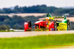 66 Daniel Abt (DEU) ABT Schaeffler Audi Sport Formula E - Donington Test 25th August 2015 Photo: - Richard Washbrooke Photography