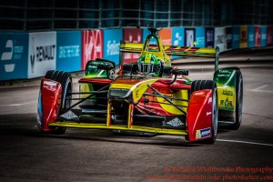 11 Lucas di Grassi (BRA) ABT Schaeffler Audi Sport FormulaE Battersea, London Round 11 2nd Practice Photo: - Richard Washbrooke Photography