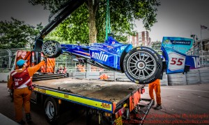 55 Sakon Yamamoto (JPN) Amlin Aguri FormulaE Battersea, London Round 11 2nd Practice Photo: - Richard Washbrooke Photography