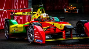 66 Daniel Abt (DEU) Audi Sport ABT Formula E team FormulaE Battersea, London Round 11 Qualifying Photo: - Richard Washbrooke Photography