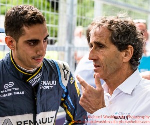 9 Sebastien Beumi (CHE) Team e.Dams Renault FormulaE Battersea, London Round 11 Race Photo: - Richard Washbrooke Photography