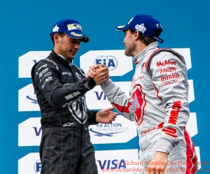 7 Jerome D'Ambrosio (BEL) Dragon Racing FormulaE Battersea, London Round 11 Race Photo: - Richard Washbrooke Photography